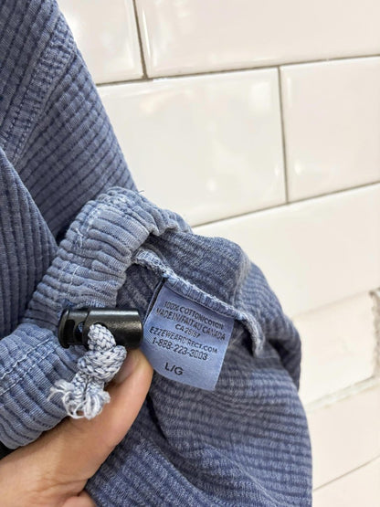 vintage 90s ezze wear ribbed quarter zip pullover - good market thrift store