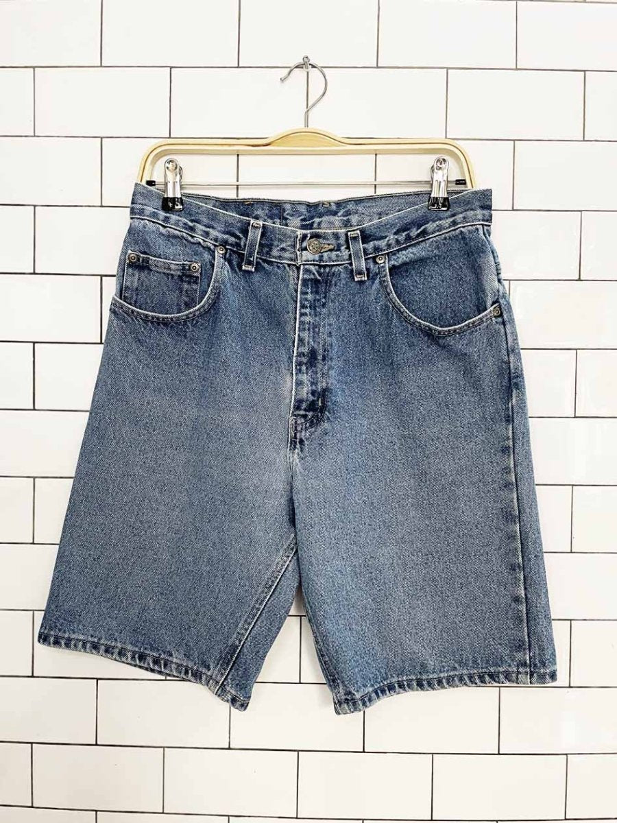 vintage 90s faded glory denim shorts - good market thrift store