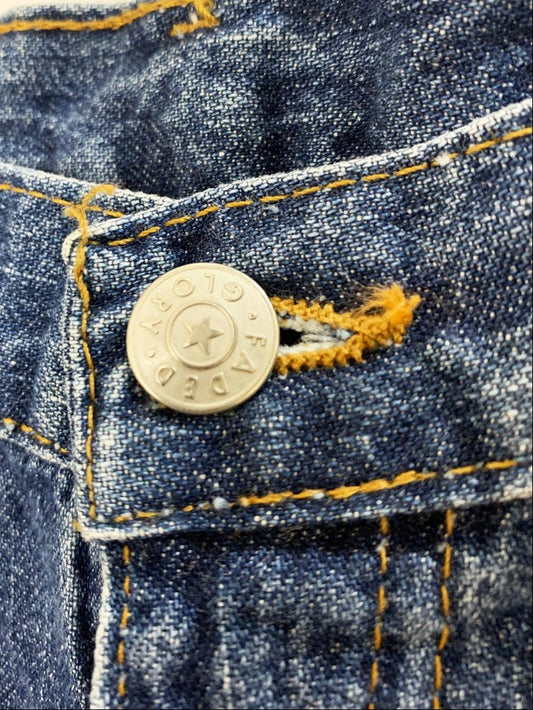 vintage 90s faded glory long denim shorts | made in USA - good market thrift store