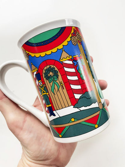 vintage 90s fireworks saint nick delivery mug - good market thrift store