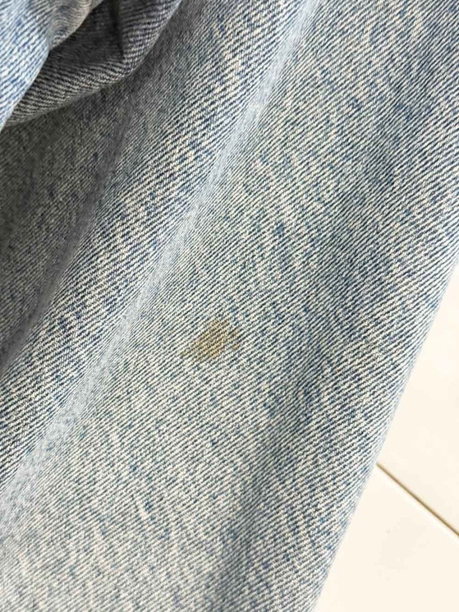 vintage 90s gap denim trucker jacket | born in san francisco 1980 - good market thrift store