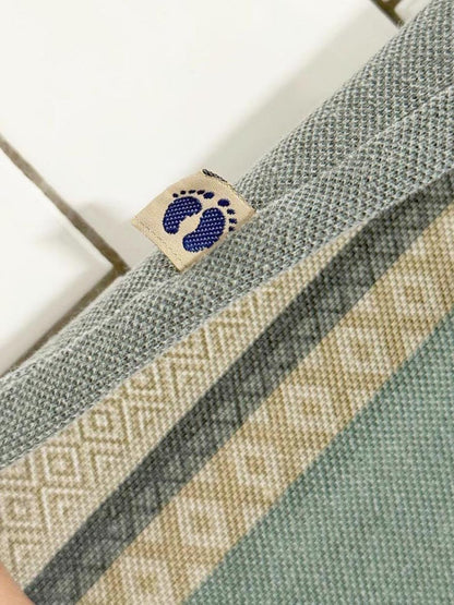 vintage 90s hang ten stripe pique polo shirt - good market thrift store