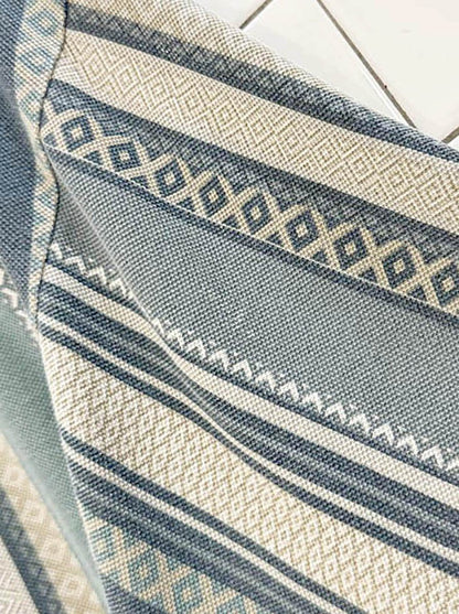 vintage 90s hang ten stripe pique polo shirt - good market thrift store