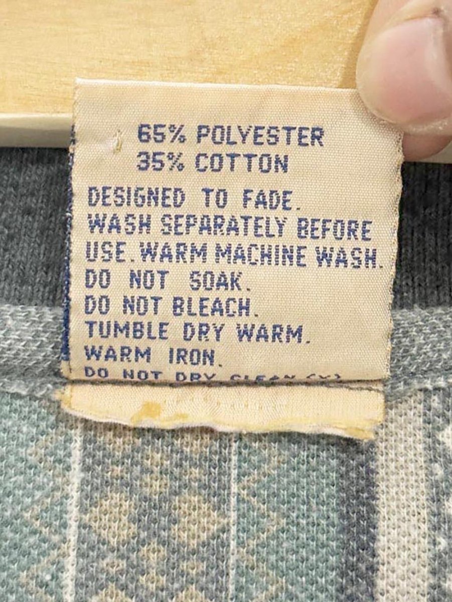 vintage 90s hang ten stripe pique polo shirt - good market thrift store