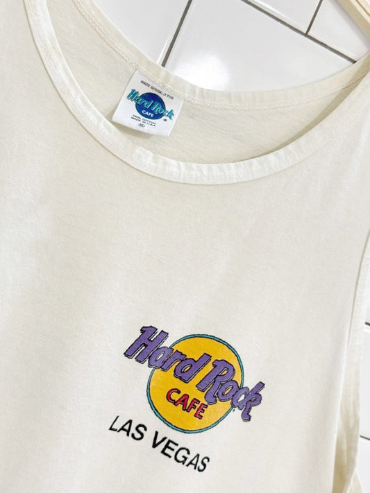 vintage 90s hard rock cafe las vegas tank top | made in USA - good market thrift store
