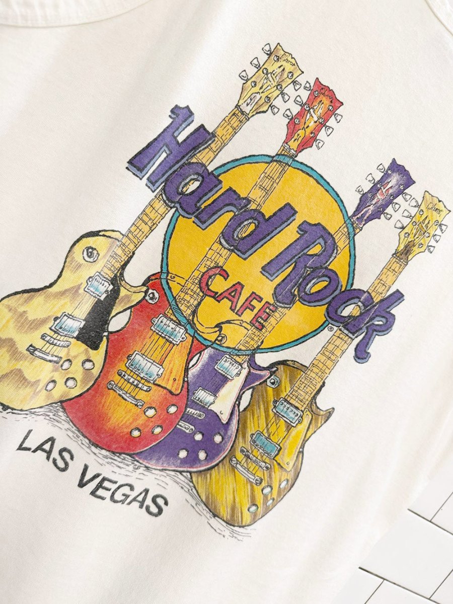vintage 90s hard rock cafe las vegas tank top | made in USA - good market thrift store