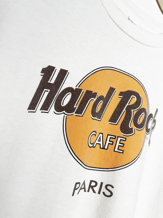 vintage 90s hard rock cafe paris tee - good market thrift store