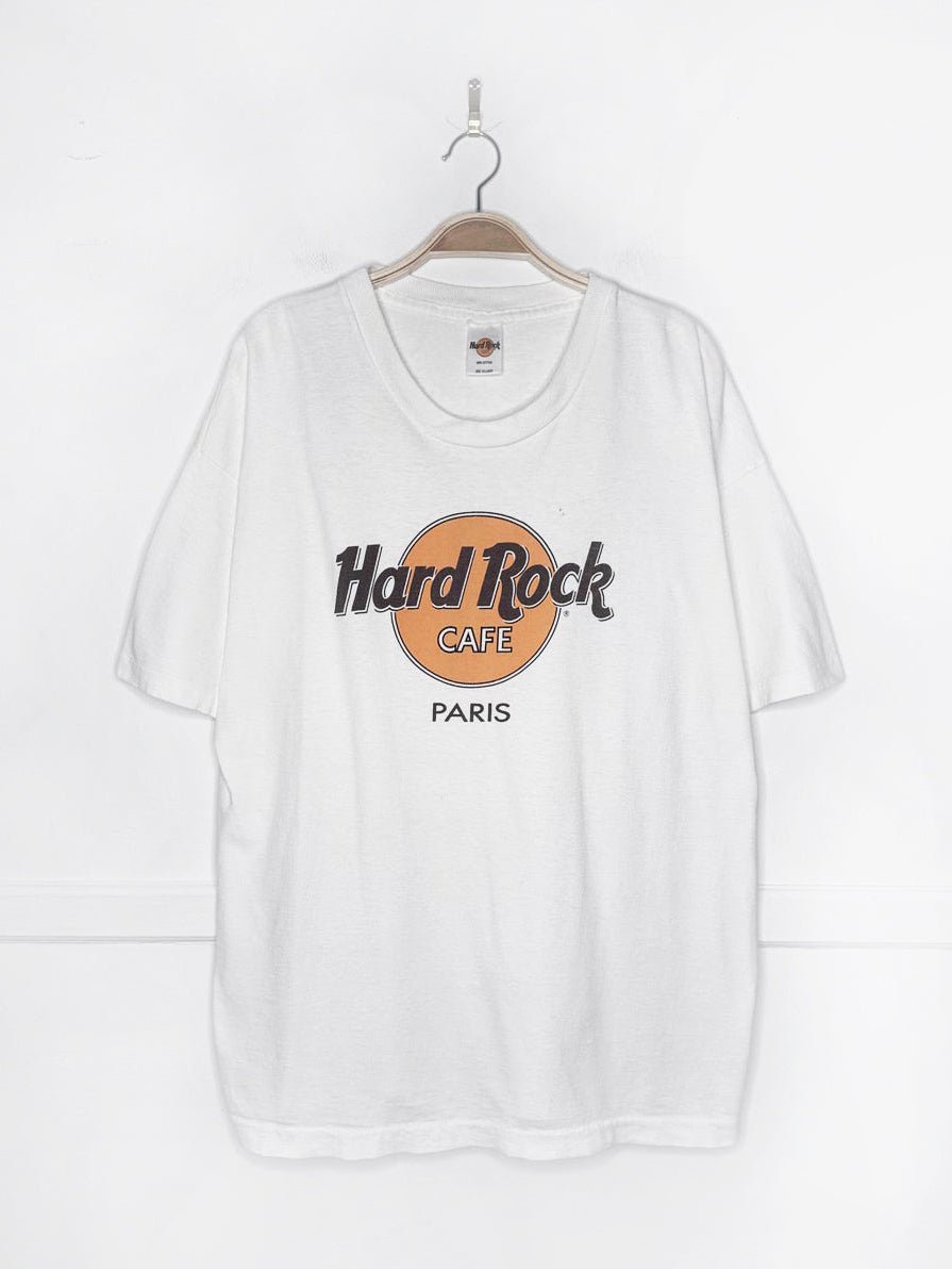 vintage 90s hard rock cafe paris tee - good market thrift store