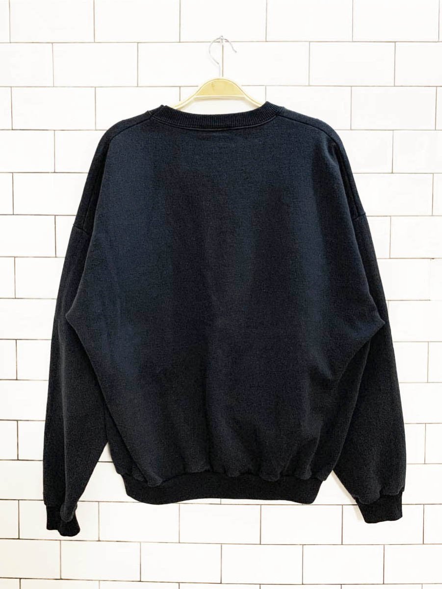 vintage 90s harlequin jungle animal sweatshirt | made in canada - good market thrift store