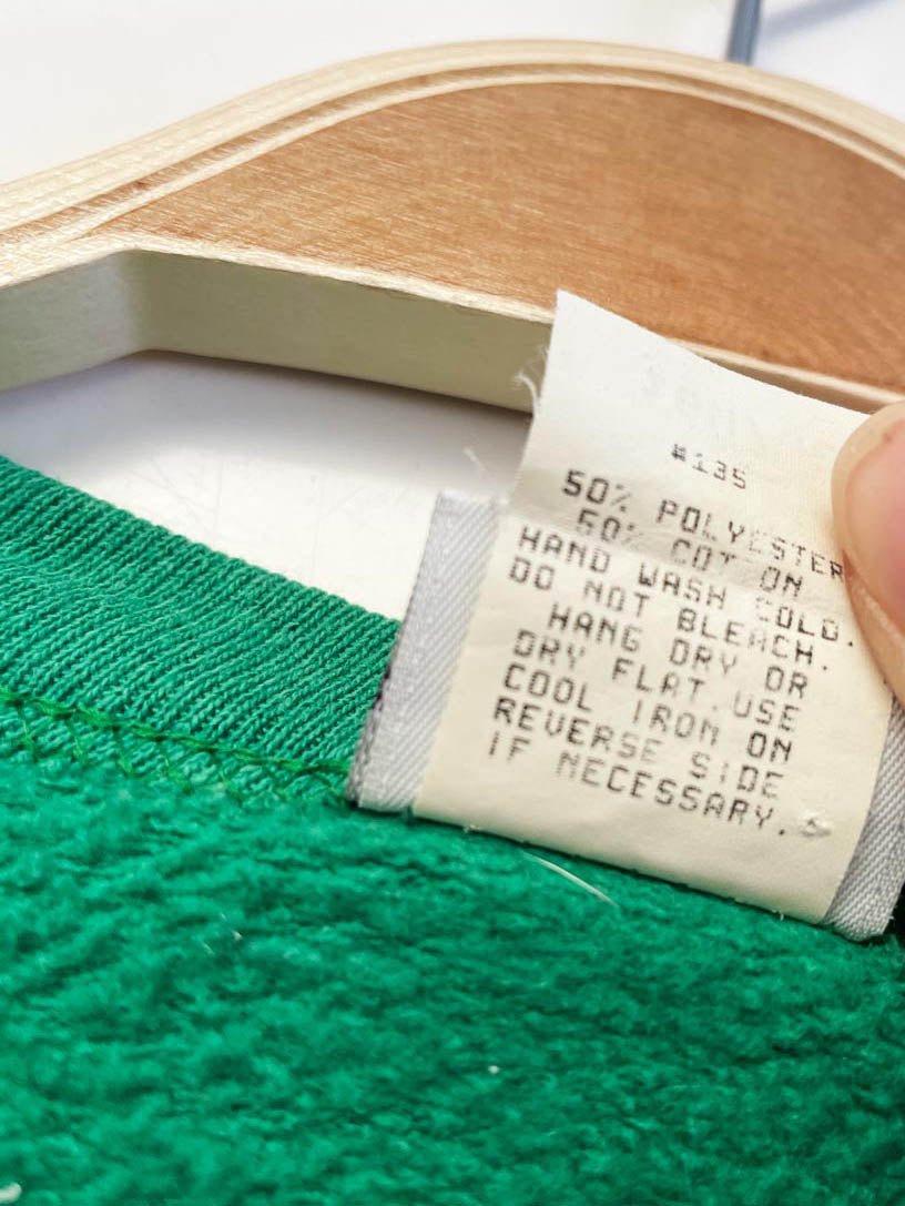 vintage 90s holiday village scene puff graphic sweatshirt | made in USA | collections plus - good market thrift store