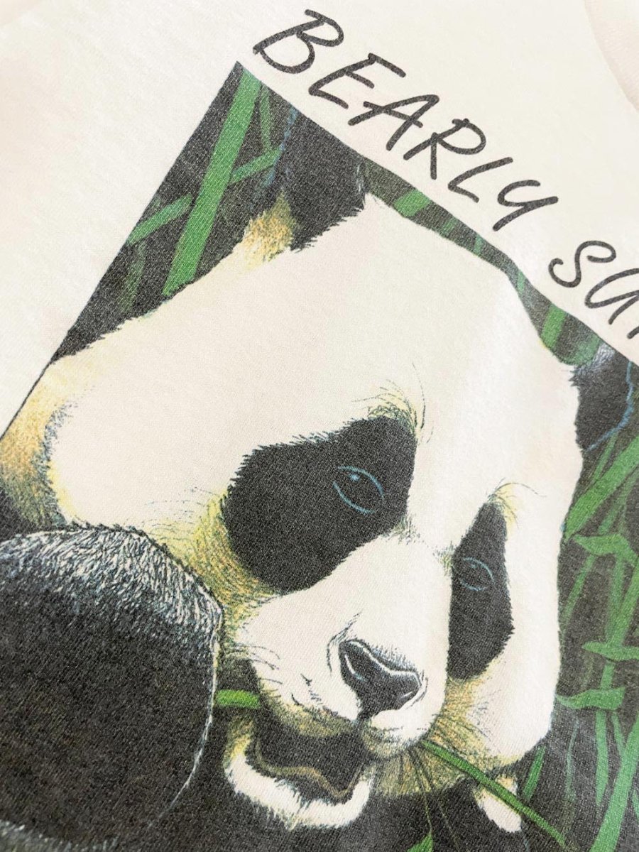 vintage 90s humani - tees barely surviving panda tee | made in USA - good market thrift store