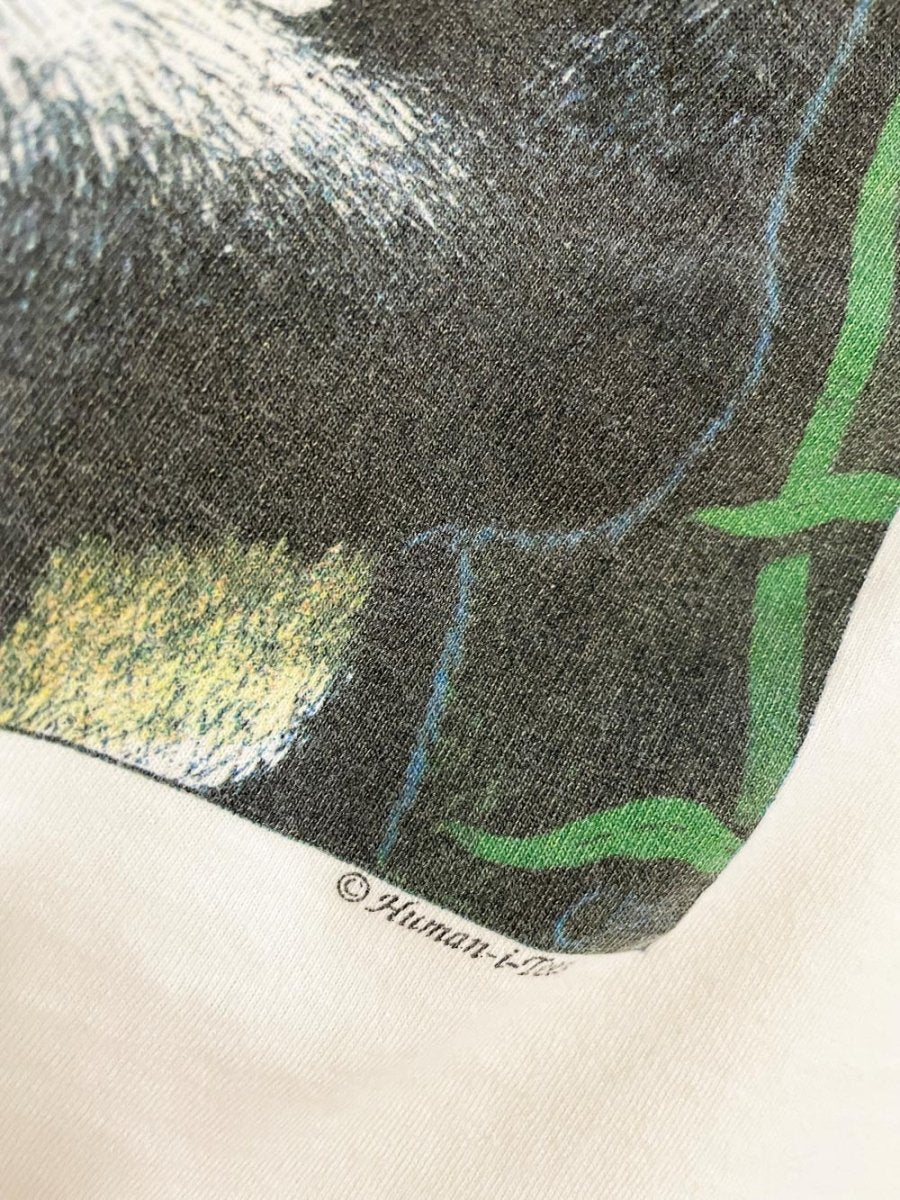 vintage 90s humani - tees barely surviving panda tee | made in USA - good market thrift store