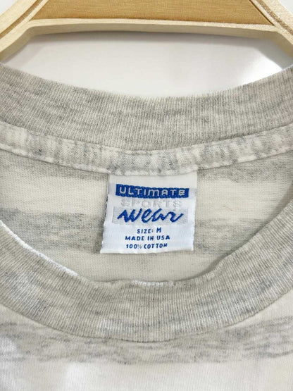 vintage 90s indiana university hoosiers striped tee | made in USA | ultimate sports wear - good market thrift store