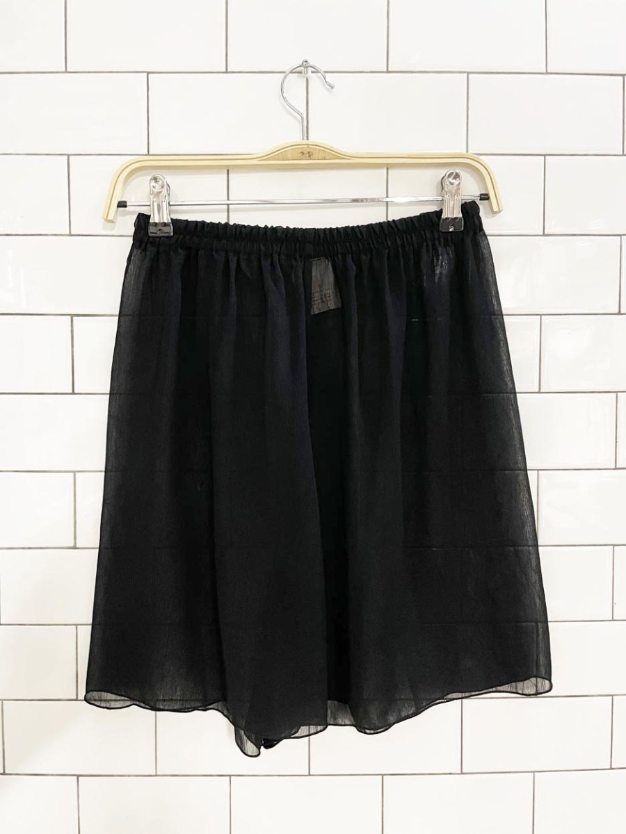 vintage 90s island girl chiffon beach short - good market thrift store