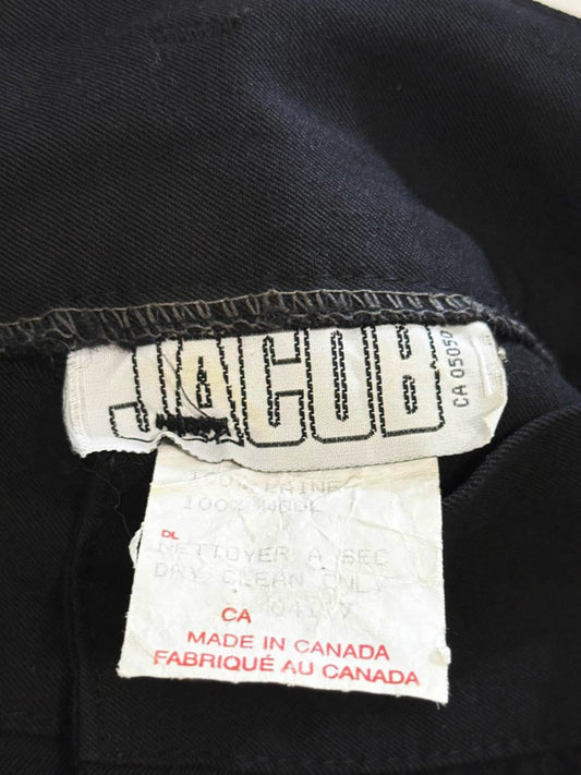 vintage 90s jacob 100% wool pleated trouser shorts | made in Canada - good market thrift store