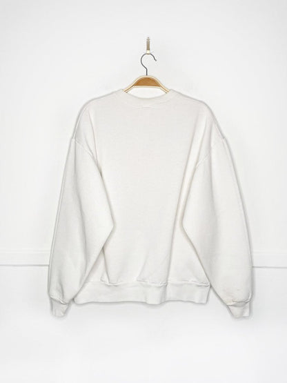 vintage 90s jerzees joy to the world graphic sweatshirt - good market thrift store