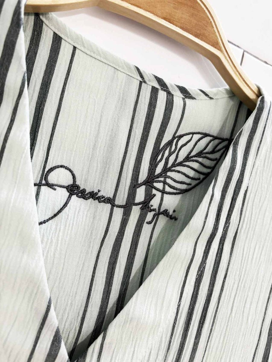 vintage 90s jessica minimal stripe vest - good market thrift store