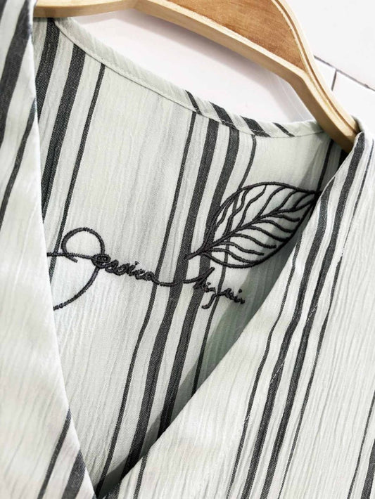 vintage 90s jessica minimal stripe vest - good market thrift store