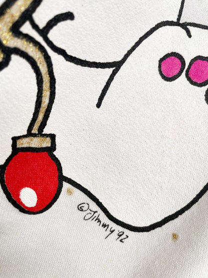 vintage 90s jimmy tangled polar bear sweatshirt | made in USA - good market thrift store