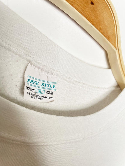 vintage 90s jimmy tangled polar bear sweatshirt | made in USA - good market thrift store