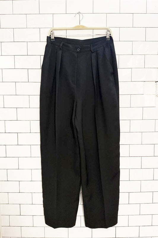 vintage 90s jones new york pleated high rise trousers - good market thrift store