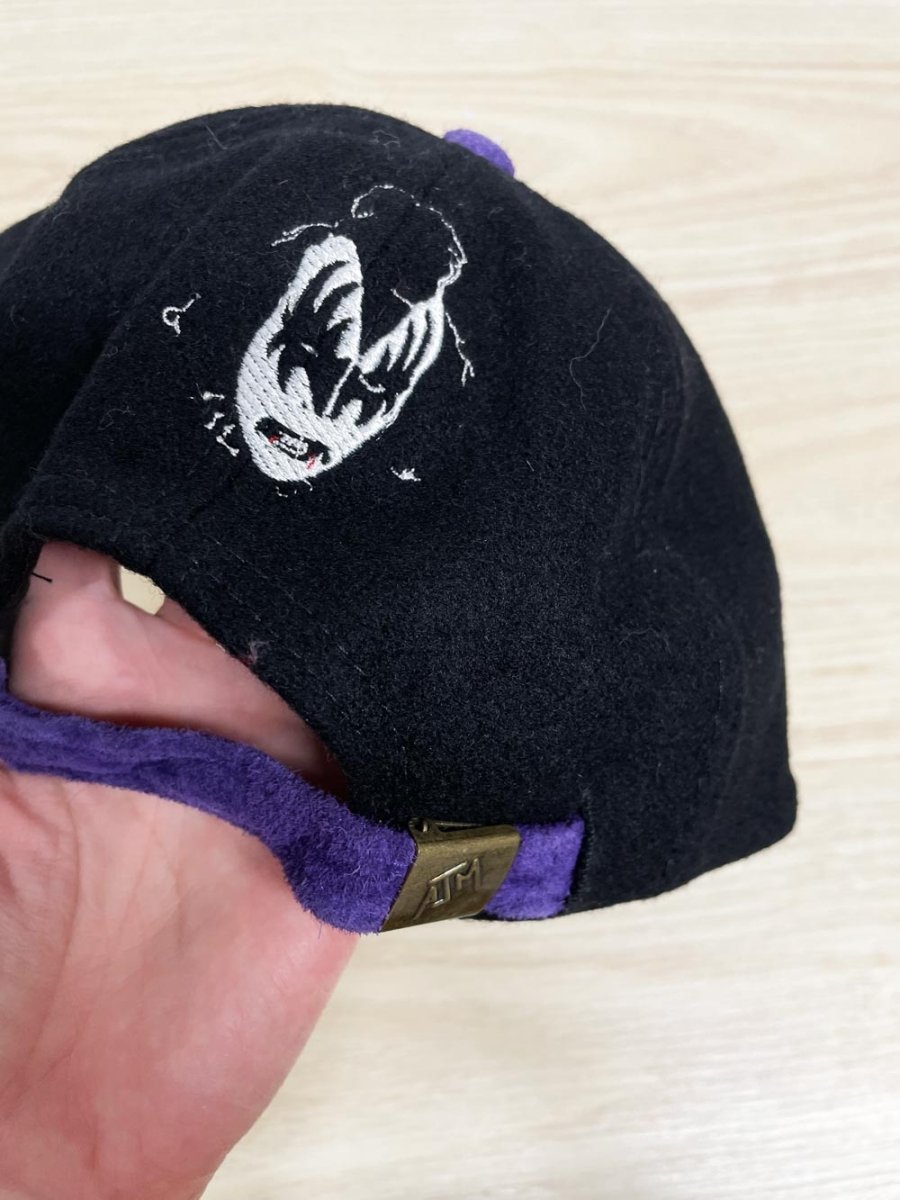 vintage 90s kiss destroyer tribute suede brim wool hat | AJM - good market thrift store