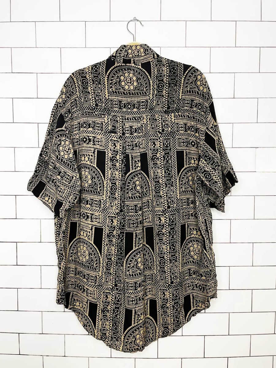 vintage 90s koochee cabana shirt - good market thrift store