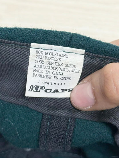 vintage 90s kp caps suede brim wool - blend cap | uab napa - good market thrift store