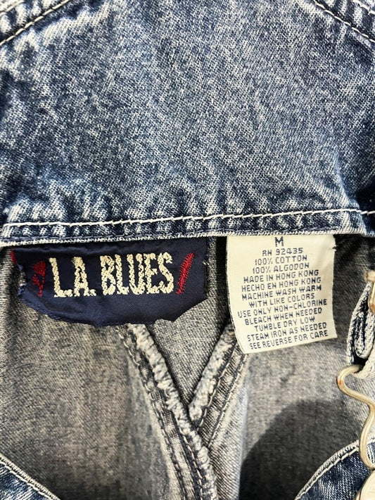 vintage 90s la blues carpenter denim overalls - good market thrift store