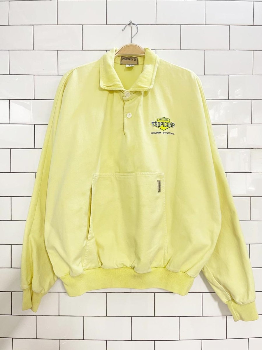 vintage 90s las vegas longhorn rodeo faded pullover | made in USA - good market thrift store