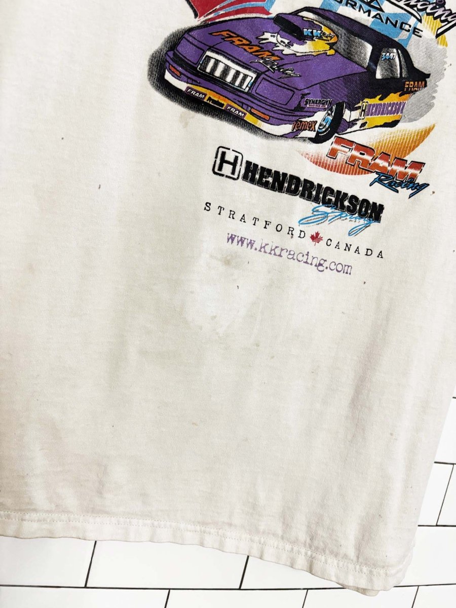vintage 90s le'baron sportsman k&k racing tee - good market thrift store