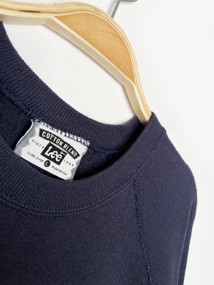 vintage 90s lee beary christmas sweatshirt | made in USA - good market thrift store