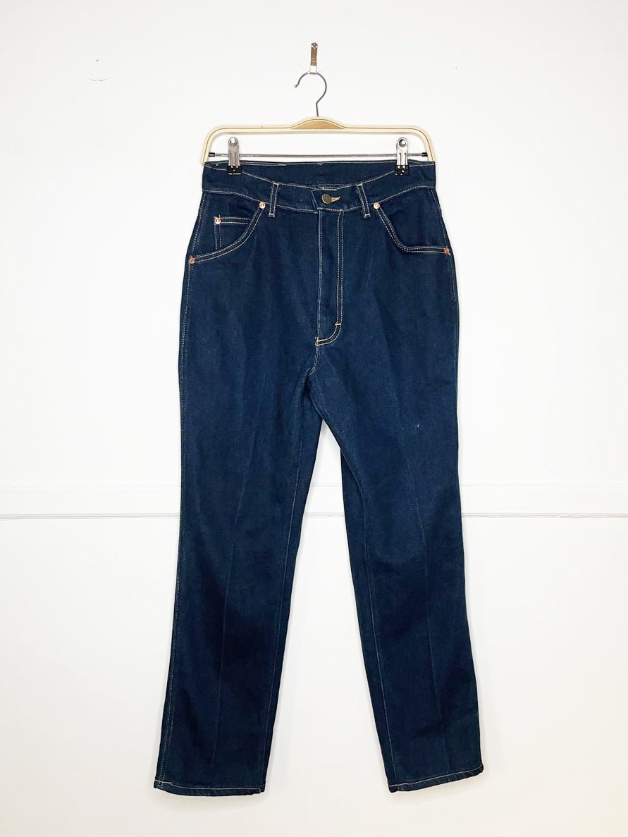vintage 90s lee high rise stretchy jeans | made in USA - good market thrift store