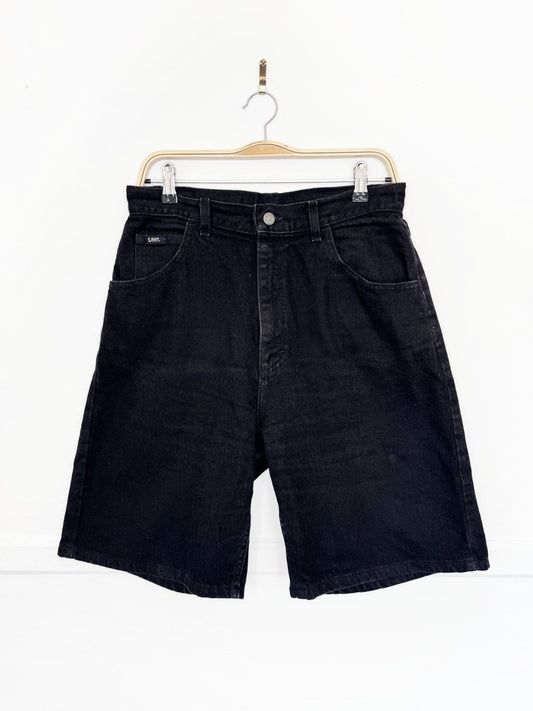 vintage 90s lee long denim jorts | union made in USA - good market thrift store