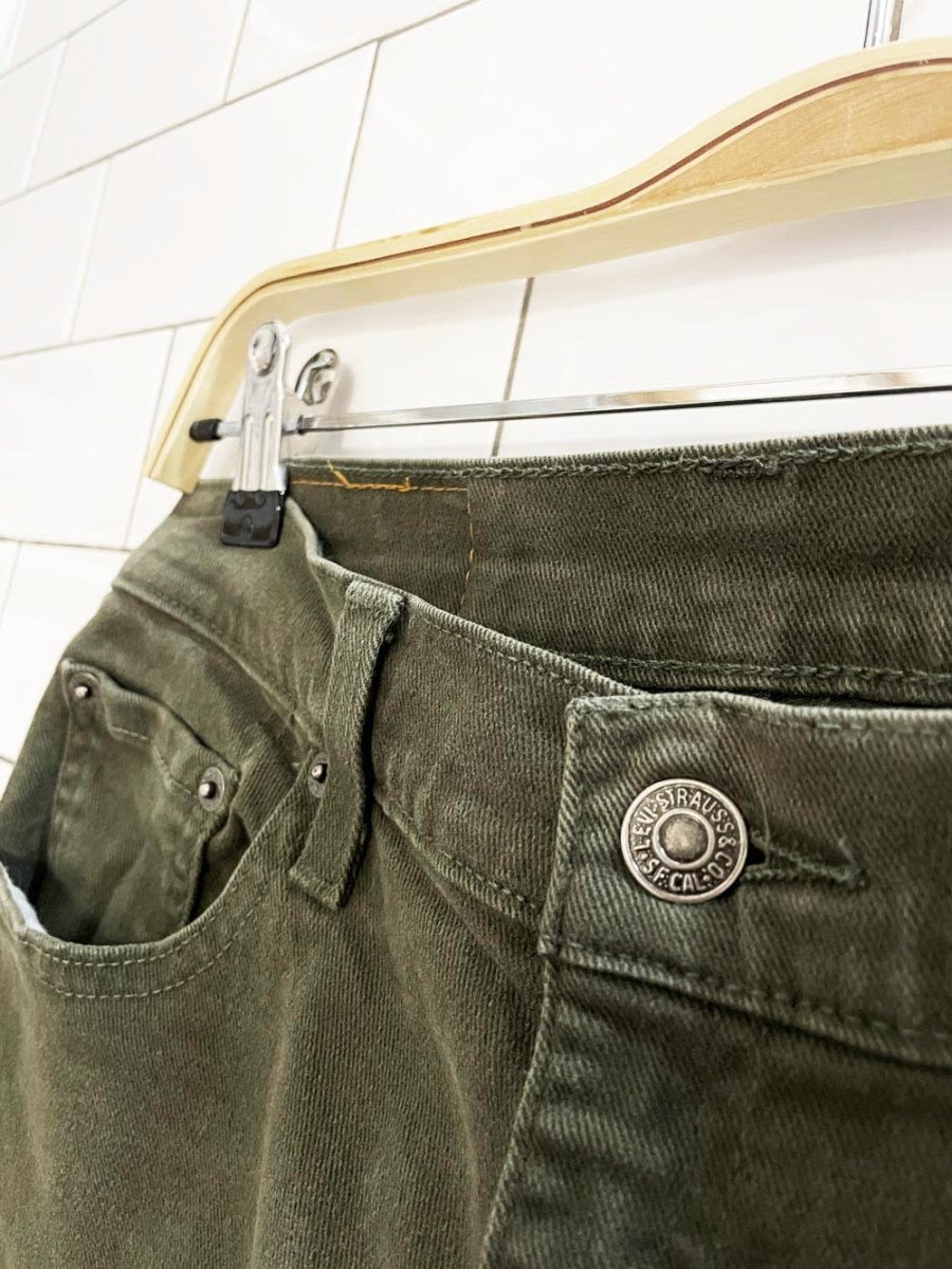 vintage 90s levi's 550 earth tone loose fit jeans - good market thrift store