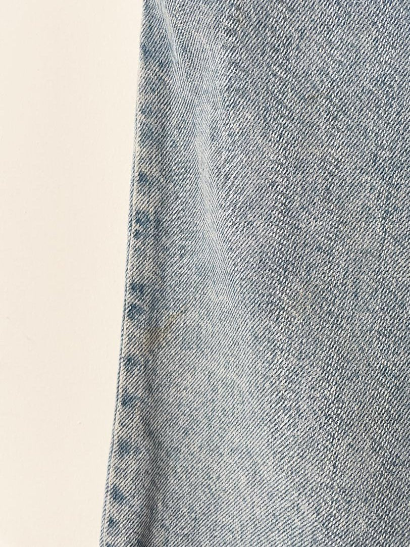 vintage 90s levi's 550 orange tab relaxed fit long denim shorts - good market thrift store