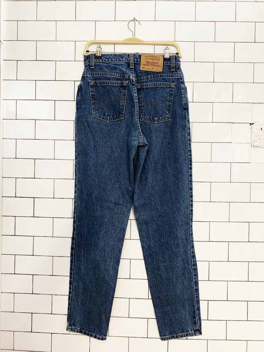 vintage 90s levi's 551 relaxed fit high waisted jeans - good market thrift store