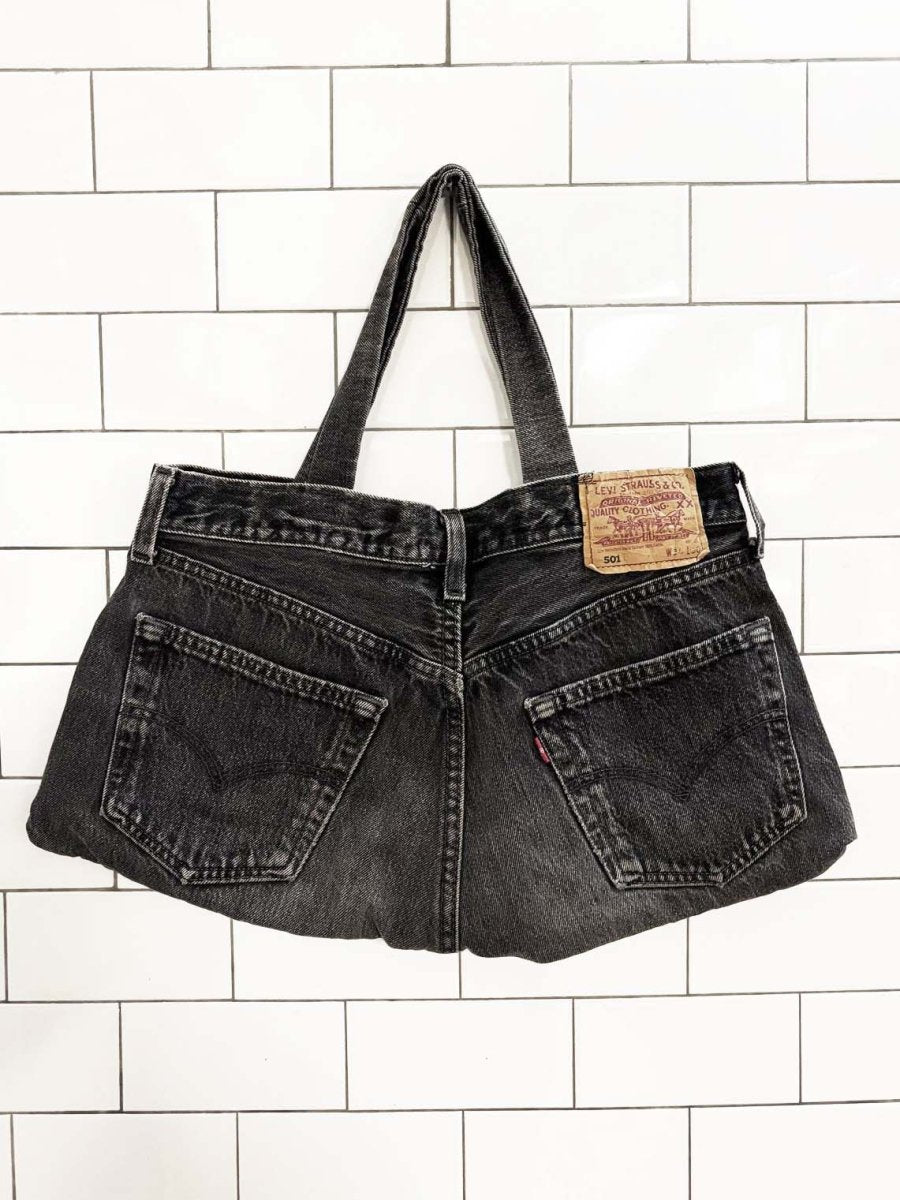 vintage 90s levi's denim tote bag | rework - good market thrift store