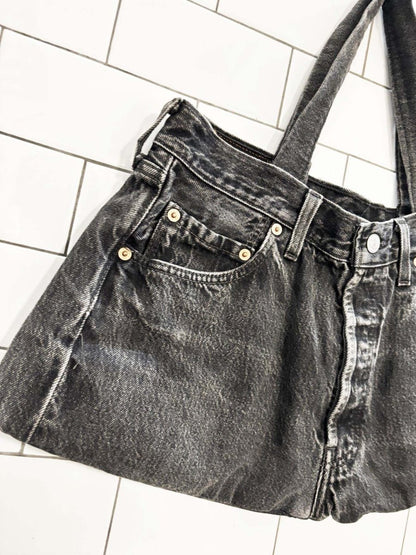 vintage 90s levi's denim tote bag | rework - good market thrift store