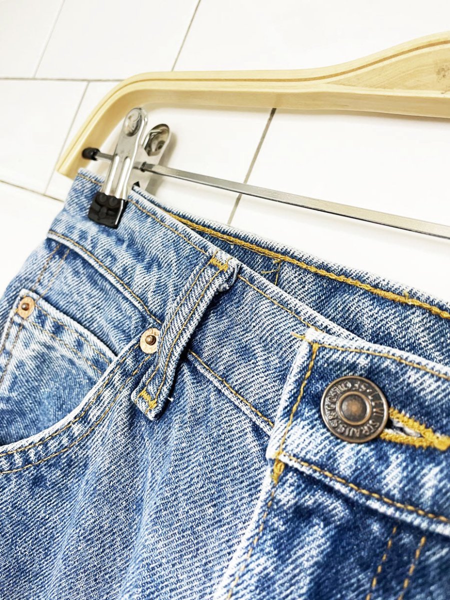 vintage 90s levi's orange tab 816 relaxed fit mom jeans - good market thrift store