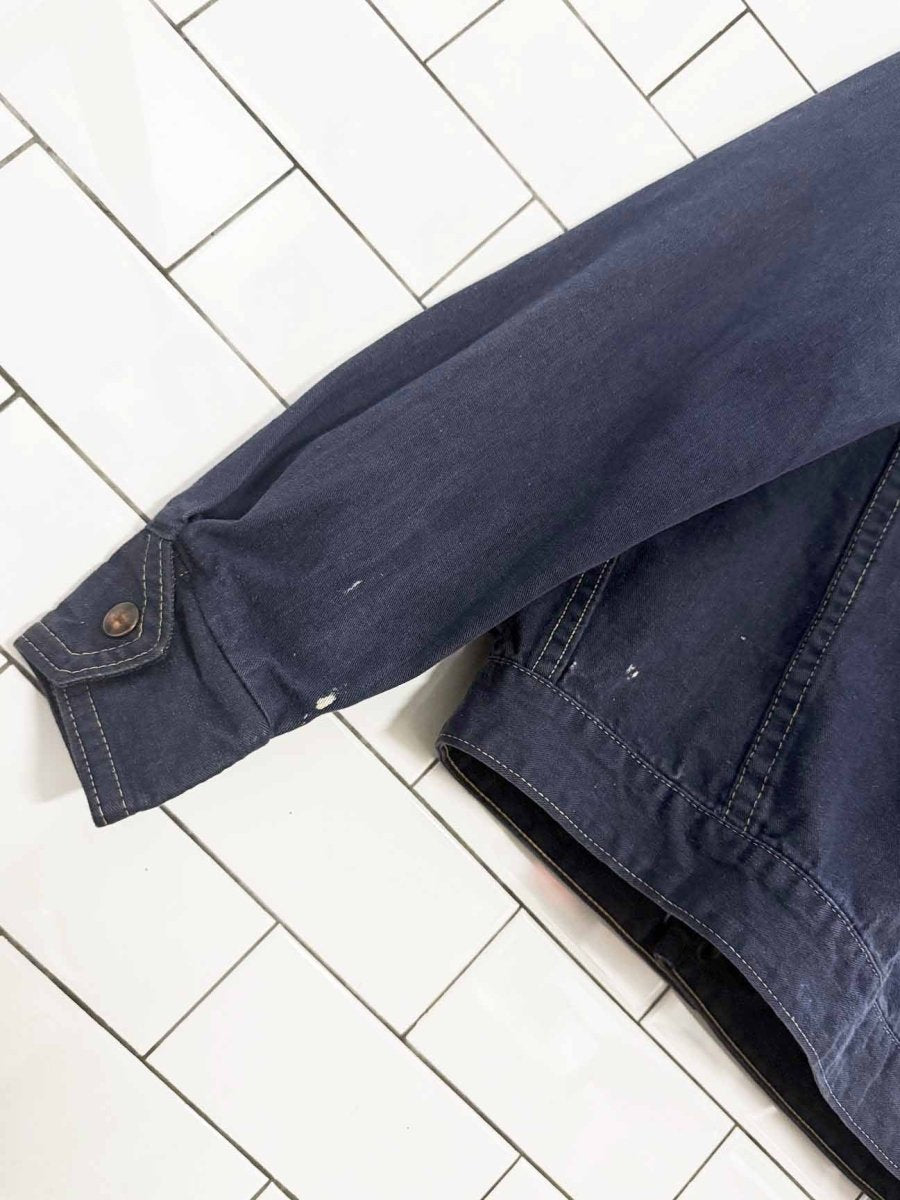 vintage 90s mark IV snap button denim jacket | made in Canada - good market thrift store