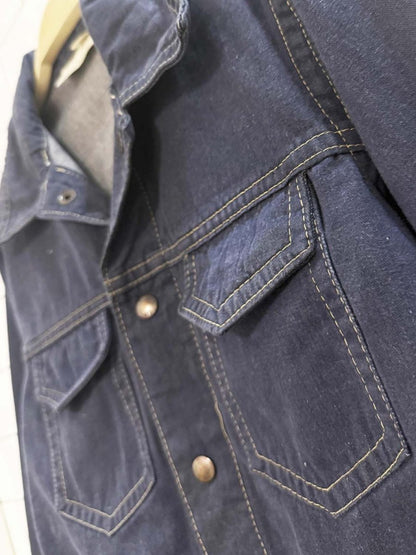 vintage 90s mark IV snap button denim jacket | made in Canada - good market thrift store