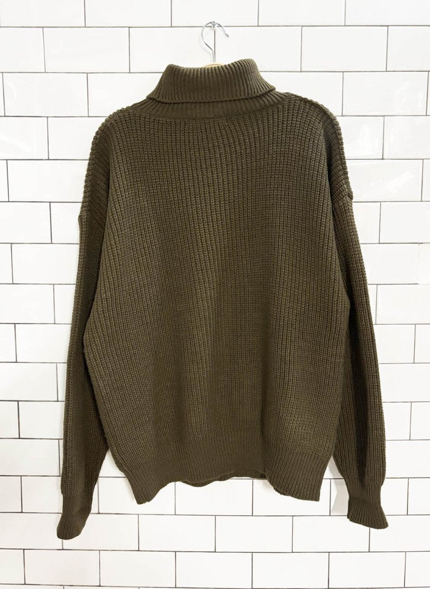 vintage 90s mcgregor southwestern turtleneck sweater - good market thrift store