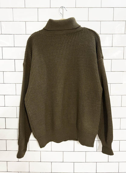 vintage 90s mcgregor southwestern turtleneck sweater - good market thrift store