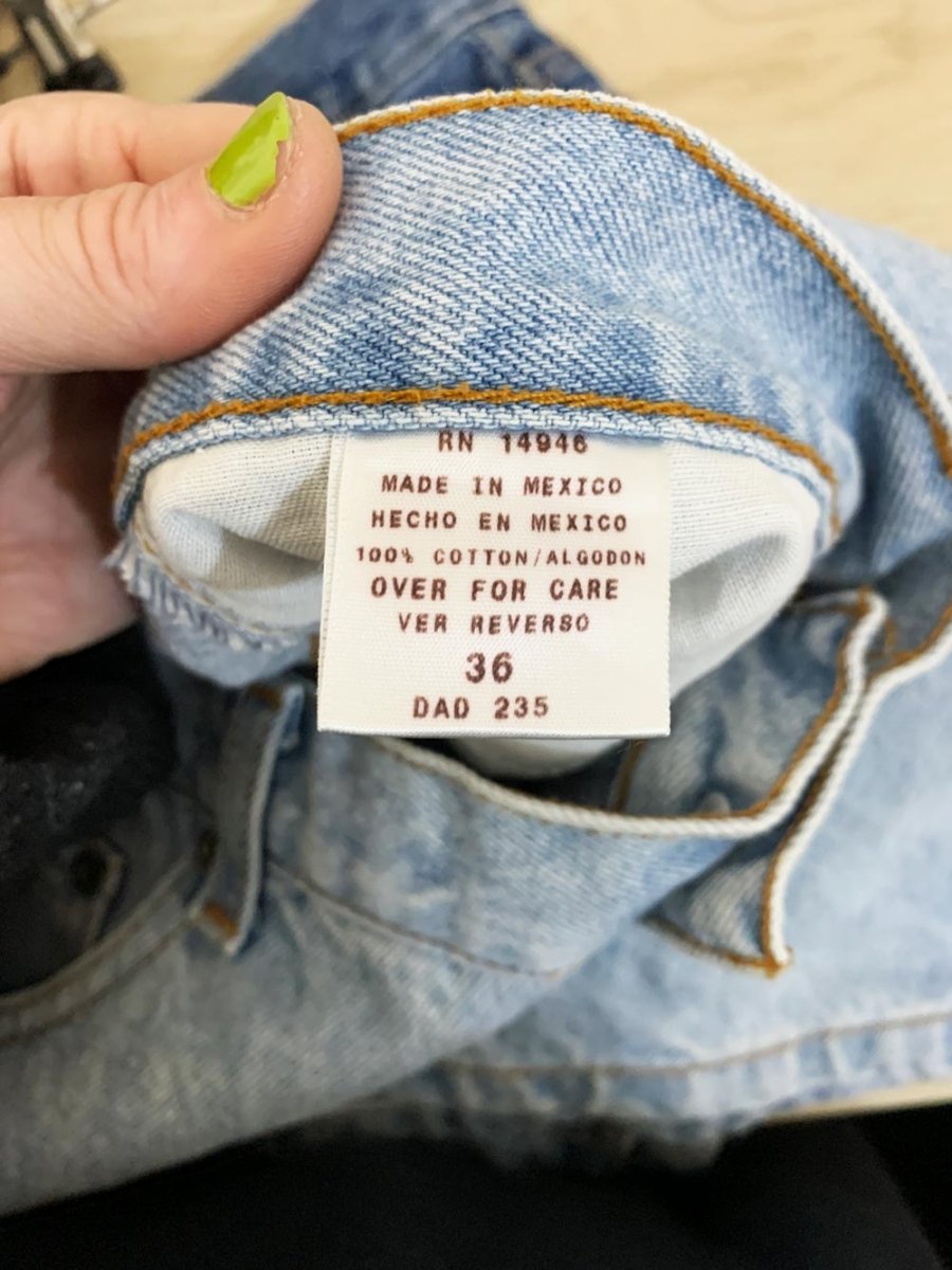vintage 90s members mark relaxed dad denim shorts - good market thrift store