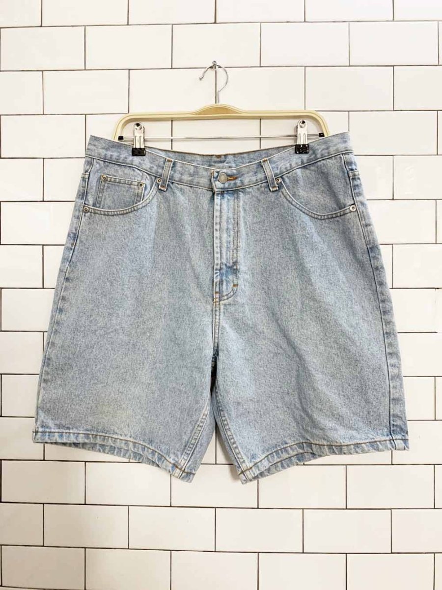 vintage 90s members mark relaxed dad denim shorts - good market thrift store