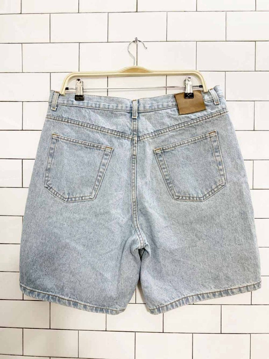 vintage 90s members mark relaxed dad denim shorts - good market thrift store