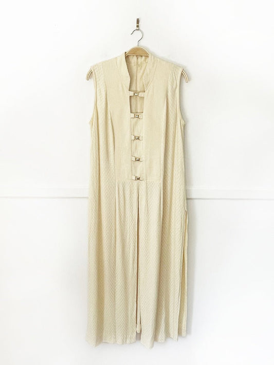 vintage 90s michael phillips mandarin collar layering top | made in canada - good market thrift store