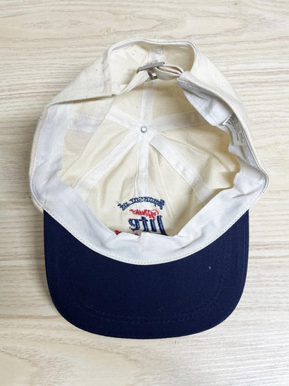 vintage 90s miller lite racing two - tone hat | fersten - good market thrift store