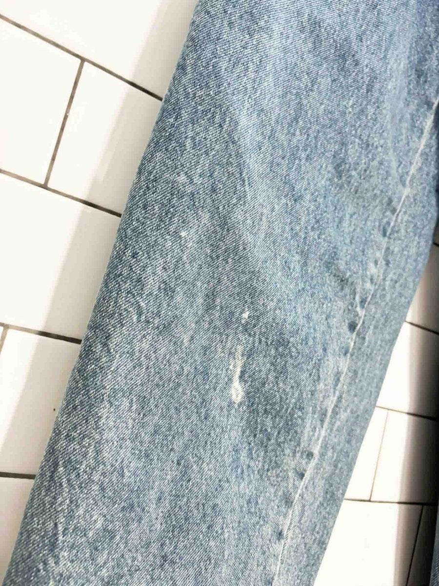 vintage 90s mondi gold embroidered high rise mom jeans - good market thrift store